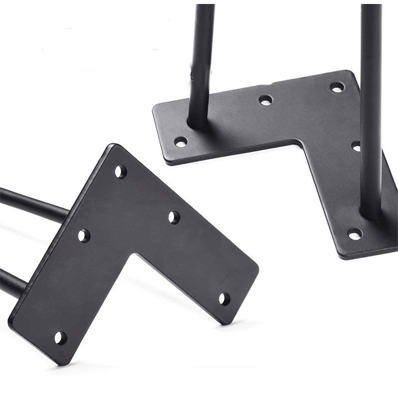 4 er Set Möbelfüße - Hairpin Legs - Haarnadelbeine für Tische, Schränke und vieles mehr