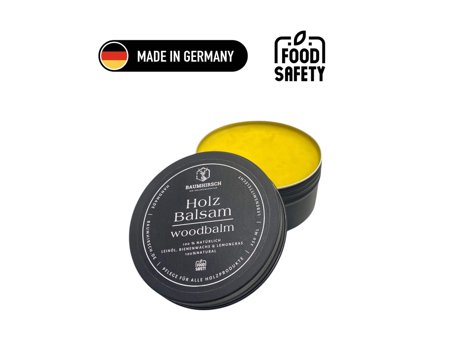 Holzpflege Holz Balsam 100 % natürlich und ohne Zusatzstoffe Holzwachs