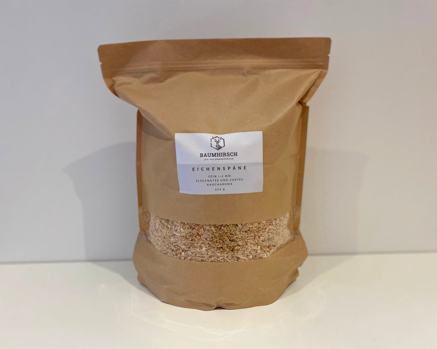 Feine Räucherspäne Eiche Natur für einzigartigen Rauchgeschmack 1-3 mm