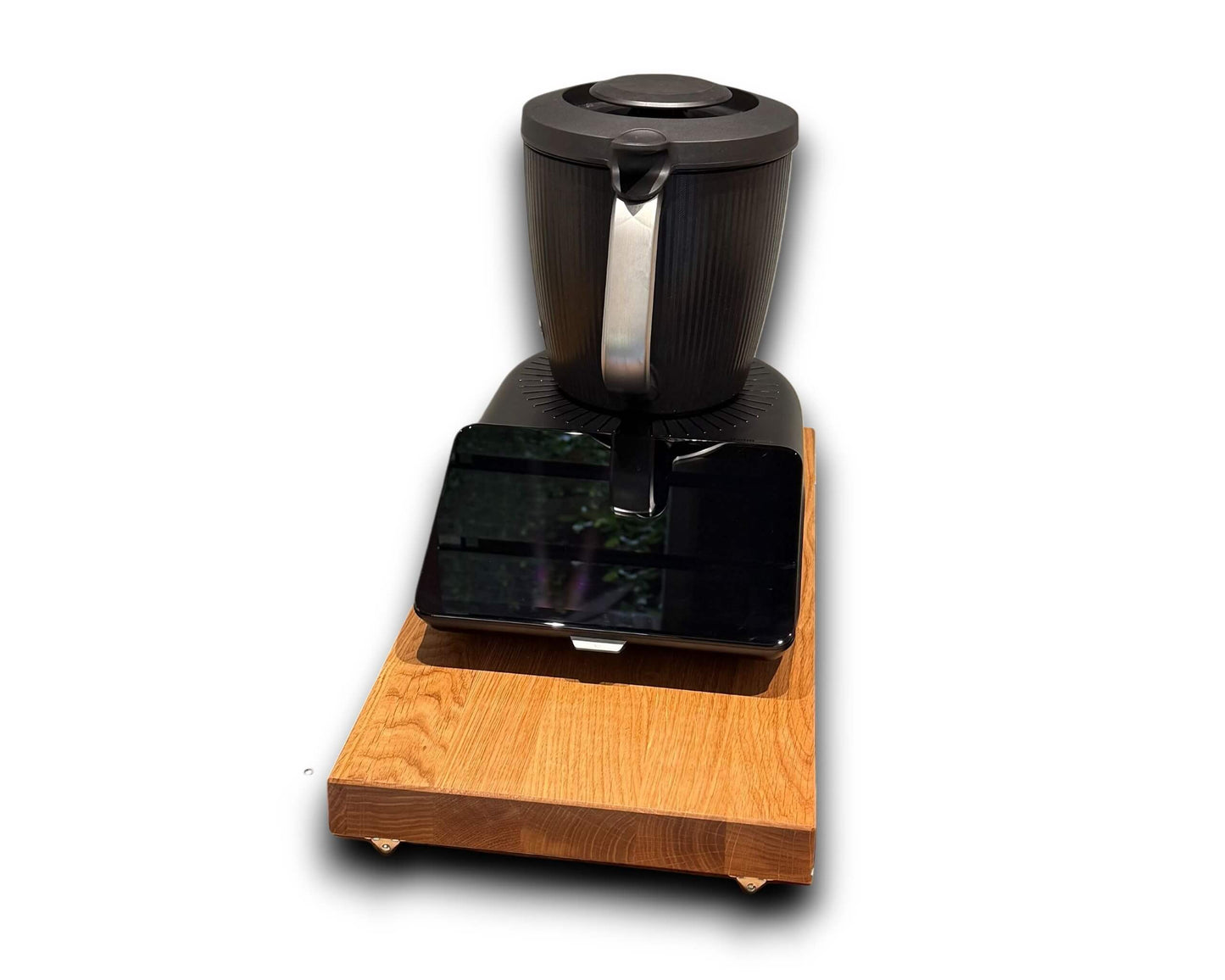 Rollbare Eichenholz Kochfeldabdeckung / Ceranfeldabdeckung - Rollbares Gleitbrett