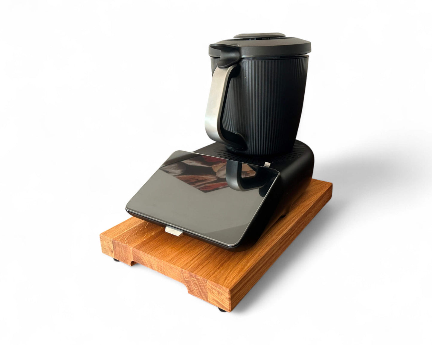 Gleitbrett für den Thermomix TM7 Rollbrett aus Eiche